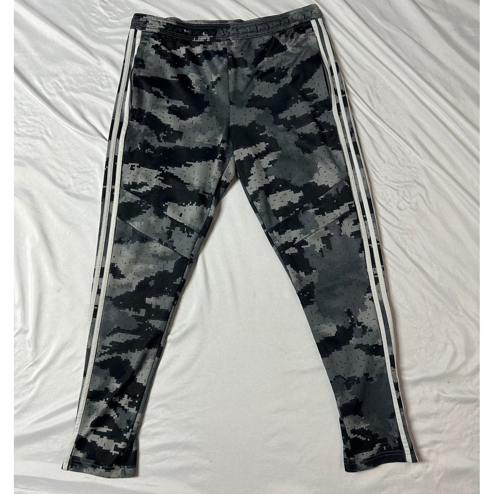 Adidas Tiro 19 Digital Camo Training Pants Mens Medium Grey Black FK4493